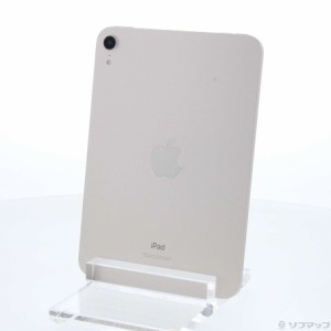 (中古)Apple iPad mini 第6世代 64GB スターライト MK7P3J/A Wi-Fi(262-ud)