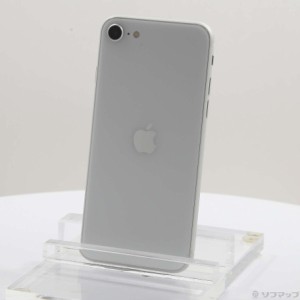 (中古)Apple iPhone SE 第2世代 128GB ホワイト MXD12J/A SIMフリー(344-ud)