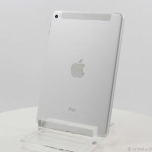 (中古)Apple iPad mini 4 128GB シルバー MK772J/A SIMフリー(252-ud)