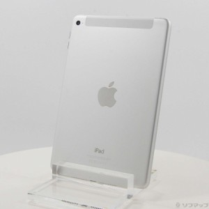 (中古)Apple iPad mini 4 128GB シルバー MK772J/A SIMフリー(269-ud)