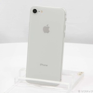 (中古)Apple iPhone8 256GB シルバー MQ852J/A SIMフリー(295-ud)