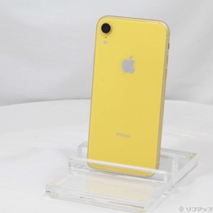 (中古)Apple iPhoneXR 64GB イエロー MT082J/A SIMフリー(352-ud)