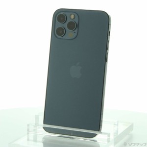 (中古)Apple iPhone12 Pro 256GB パシフィックブルー MGMD3J/A SIMフリー(297-ud)