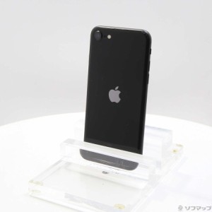 (中古)Apple iPhone SE 第2世代 256GB ブラック MXVT2J/A SIMフリー(258-ud)