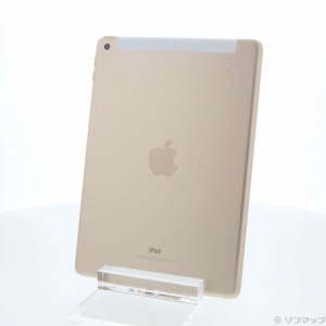 (中古)Apple iPad 第5世代 32GB ゴールド MPG42J/A auロック解除SIMフリー(368-ud)