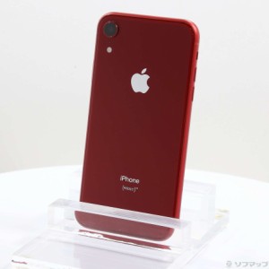 (中古)Apple iPhoneXR 128GB プロダクトレッド MT0N2J/A SoftBank(262-ud)