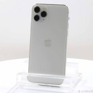 (中古)Apple iPhone11 Pro 64GB シルバー MWC32J/A SIMフリー(262-ud)