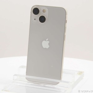 (中古)Apple iPhone13 mini 128GB スターライト MLJE3J/A SIMフリー(269-ud)