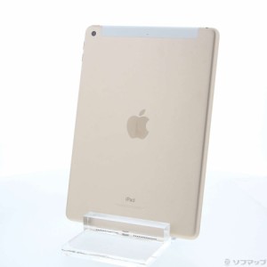 (中古)Apple iPad 第5世代 32GB ゴールド MPG42J/A auロック解除SIMフリー(251-ud)