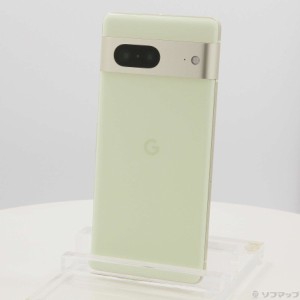 (中古)GOOGLE Google Pixel 7 128GB レモングラス GA03943 auロック解除SIMフリー(348-ud)