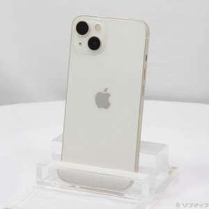 (中古)Apple iPhone13 128GB スターライト MLND3J/A SIMフリー(262-ud)