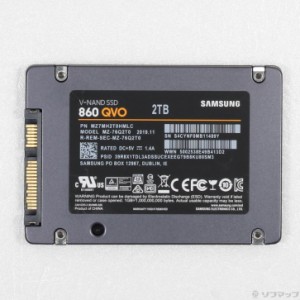 (中古)SAMSUNG 860 QVO MZ-76Q2T0B/IT(262-ud)