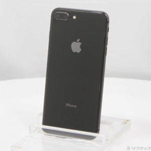 (中古)Apple iPhone8 Plus 64GB スペースグレイ MQ9K2J/A SIMフリー(377-ud)