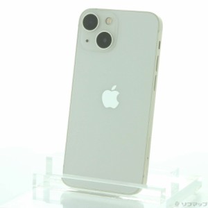 (中古)Apple iPhone13 mini 128GB スターライト MLJE3J/A SIMフリー(220-ud)