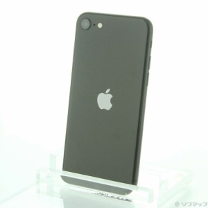 (中古)Apple iPhone SE 第2世代 128GB ブラック MXD02J/A SIMフリー(384-ud)