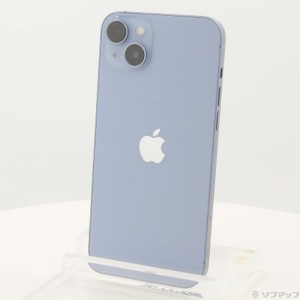 (中古)Apple iPhone14 Plus 256GB ブルー MQ4Q3J/A SIMフリー(349-ud)