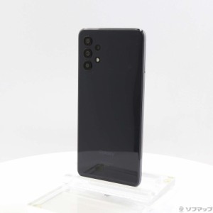 (中古)SAMSUNG GALAXY A32 5G 64GB オーサムブラック SCG08 auロック解除SIMフリー(305-ud)