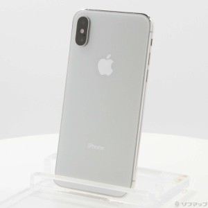 (中古)Apple iPhoneXS 64GB シルバー MTAX2J/A SIMフリー(297-ud)
