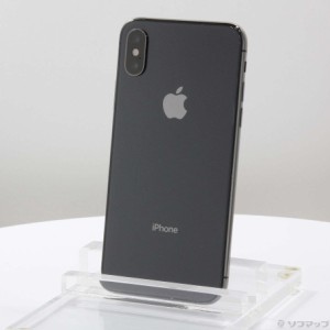 (中古)Apple iPhoneXS 64GB スペースグレイ MTAW2J/A SIMフリー(269-ud)