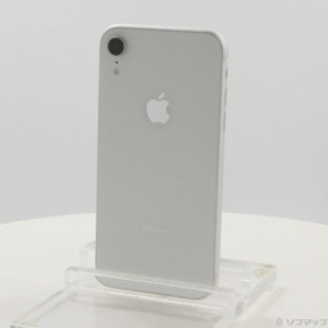 (中古)Apple iPhoneXR 128GB ホワイト MT0J2J/A SIMフリー(349-ud)