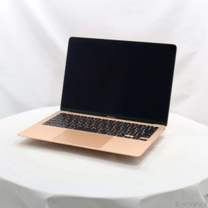 (中古)Apple MacBook Air 13.3-inch Late 2020 MGND3J/A Apple M1 8コアCPU_7コアGPU 8GB SSD256GB ゴールド (12.6 Monterey)(276-ud)