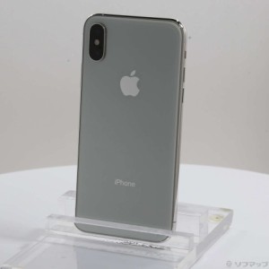 (中古)Apple iPhoneXS 256GB シルバー MTE12J/A SIMフリー(348-ud)