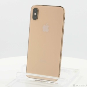 (中古)Apple iPhoneXS 256GB ゴールド MTE22J/A SIMフリー(344-ud)