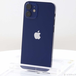 (中古)Apple iPhone12 mini 128GB ブルー MGDP3J/A SIMフリー(276-ud)