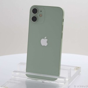 (中古)Apple iPhone12 mini 64GB グリーン MGAV3J/A SIMフリー(251-ud)