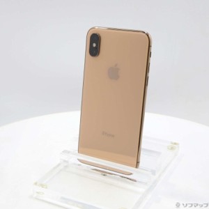 (中古)Apple iPhoneXS 256GB ゴールド MTE22J/A SIMフリー(348-ud)