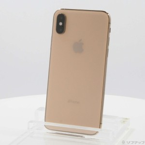 (中古)Apple iPhoneXS 64GB ゴールド MTAY2J/A SIMフリー(377-ud)