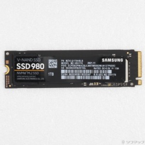 (中古)SAMSUNG NVMe M.2 SSD 980 MZ-V8V1T0B/IT(262-ud)