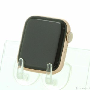 (中古)Apple Apple Watch Series 5 GPS 40mm ゴールドアルミニウムケース バンド無し(198-ud)