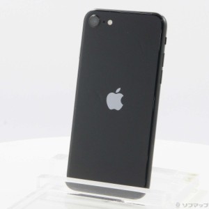 (中古)Apple iPhone SE 第3世代 64GB ミッドナイト MMYC3J/A SIMフリー(344-ud)