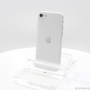 (中古)Apple iPhone SE 第2世代 64GB ホワイト MX9T2J/A SIMフリー(344-ud)