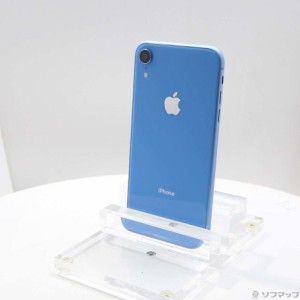 (中古)Apple iPhoneXR 64GB ブルー NT0E2J/A SIMフリー(297-ud)