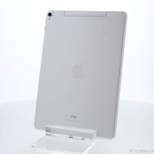 (中古)Apple iPad Pro 10.5インチ 64GB シルバー MQF02J/A auロック解除SIMフリー(258-ud)
