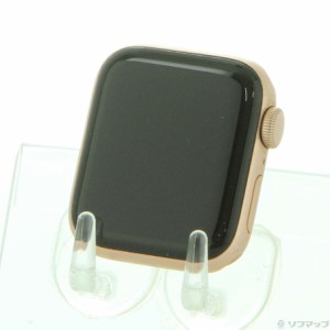 (中古)Apple Apple Watch SE 第1世代 GPS 40mm ゴールドアルミニウムケース バンド無し(352-ud)