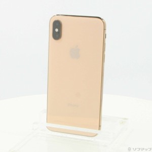 (中古)Apple iPhoneXS 64GB ゴールド MTAY2J/A SIMフリー(368-ud)