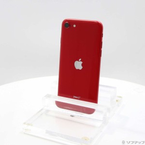 (中古)Apple iPhone SE 第2世代 128GB プロダクトレッド MXD22J/A SIMフリー(349-ud)