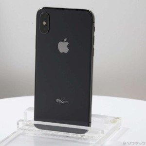 (中古)Apple iPhoneXS 64GB スペースグレイ MTAW2J/A SIMフリー(349-ud)