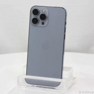 (中古)Apple iPhone13 Pro Max 256GB シエラブルー MLJD3J/A SIMフリー(251-ud)