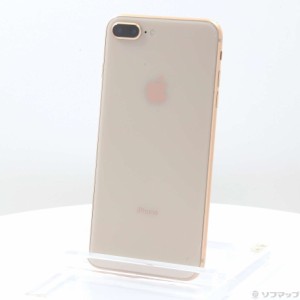 (中古)Apple iPhone8 Plus 64GB ゴールド MQ9M2J/A SIMフリー(269-ud)