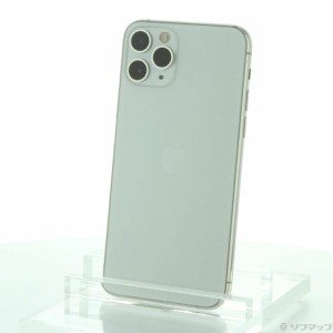 (中古)Apple iPhone11 Pro 512GB シルバー MWCE2J/A SIMフリー(251-ud)