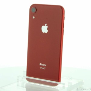 (中古)Apple iPhoneXR 128GB プロダクトレッド MT0N2J/A SIMフリー(381-ud)