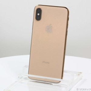 (中古)Apple iPhoneXS 64GB ゴールド MTAY2J/A SIMフリー(305-ud)