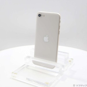 (中古)Apple iPhone SE 第3世代 256GB スターライト MMYK3J/A SIMフリー(196-ud)