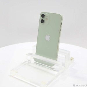 (中古)Apple iPhone12 mini 64GB グリーン MGAV3J/A SIMフリー(258-ud)