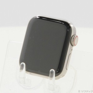 (中古)Apple Apple Watch Series 5 GPS + Cellular 40mm チタニウムケース バンド無し(349-ud)