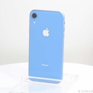 (中古)Apple iPhoneXR 64GB ブルー MT0E2J/A SIMフリー(196-ud)